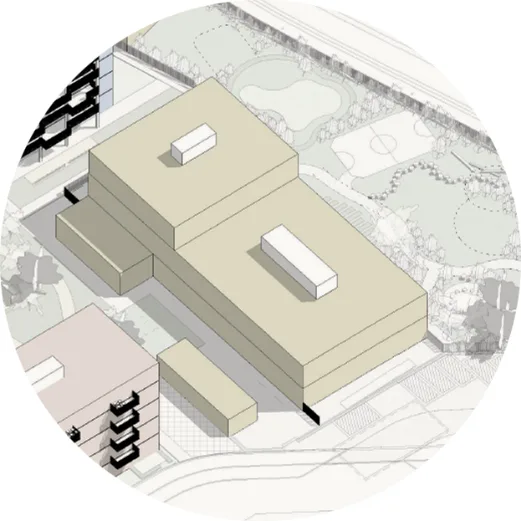 Skyggemodel for dagslysberegning hvor omgivelser og bygningens geometri indgår